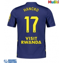 Atletico Madrid David Hancko #17 Gostujuci Dres 2025-26 Kratak Rukav